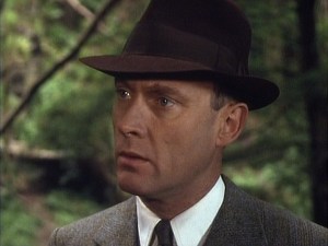 Patrick Malahide as Inspector Alleyn in the BBC adaptation
